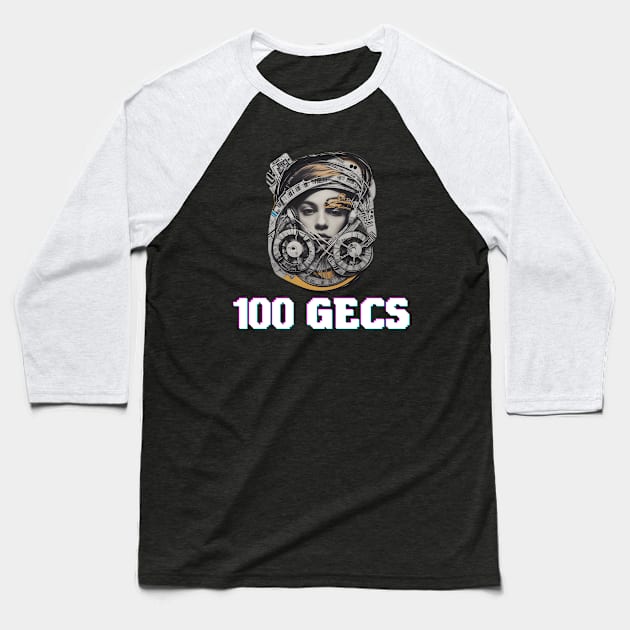 100 Gecs Baseball T-Shirt by Maheswara.Momocats